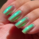 Broken Pixel Polish | Christmas Pickle