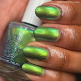 Broken Pixel Polish | Christmas Pickle
