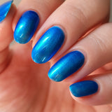 Broken Pixel Polish | Himalayan Blue Poppy