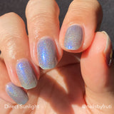 Peculiar Polish | Blue Oil Fern