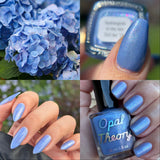 Opal Theory Polish | Hydrangeas in the Rain