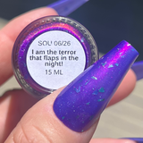Perky Polish | I am the terror that flaps in the night!