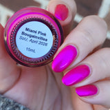 Broken Pixel Polish | Miami Pink Bougainvillea