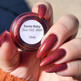 Broken Pixel Polish | Santa Baby