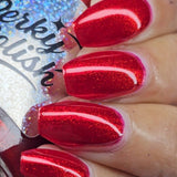 Perky Polish | Bright Red Snow Suit