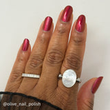 Broken Pixel Polish | Rome in Red Helleborus