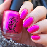 Broken Pixel Polish | Miami Pink Bougainvillea