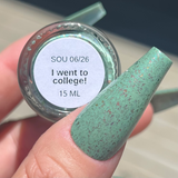 Perky Polish | I went to college!