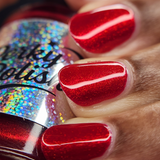 Perky Polish | Bright Red Snow Suit