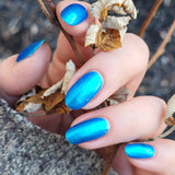 Broken Pixel Polish | Himalayan Blue Poppy