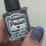 Peculiar Polish | Blue Oil Fern