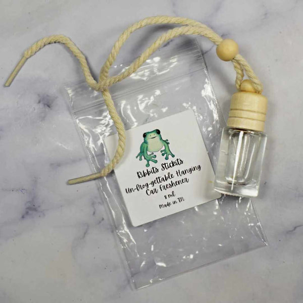 Ribbits Stickits | Here We Come A-Wassailing Car Freshener