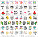 Ribbits Stickits | Summer Waterslide Decals